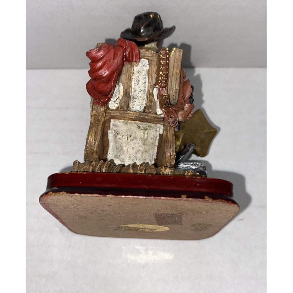 Vintage Ashley Belle Western Cowboy Series With Gramophone & Smoking Pls See Pic - Picture 8 of 10